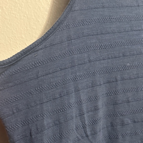 Sonoma Navy Button-Front Tiered Midi Dress - Picture 8 of 11